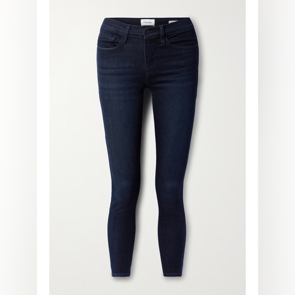 Frame Denim Denim - Frame Le Skinny De Jeanne Crop Jeans